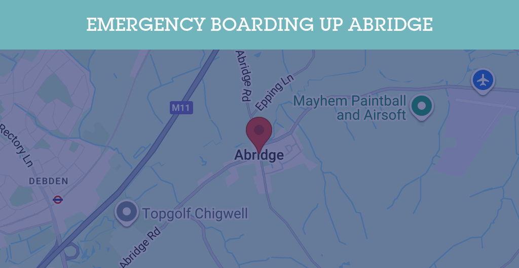 Emergency Boarding Up Services in Abridge - RM4