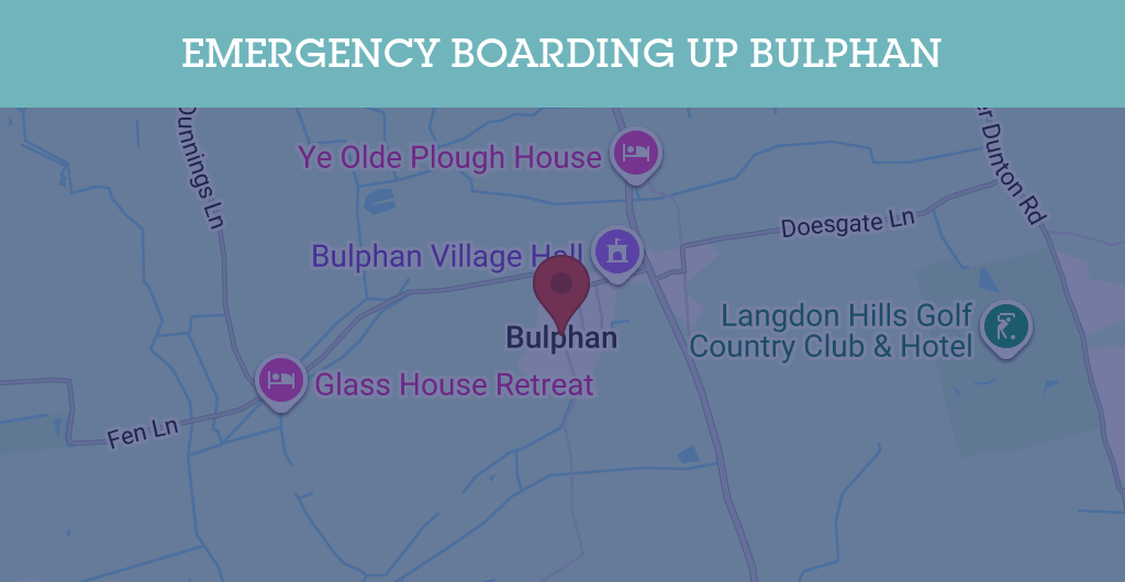 Emergency Boarding Up Services in Bulphan - RM14