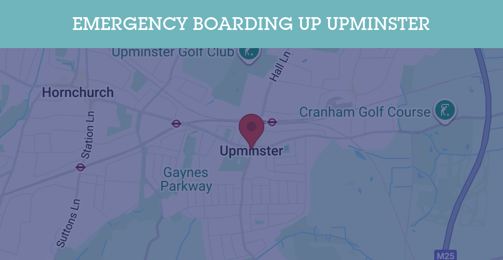 Emergency Boarding Up Services in Upminster - RM14